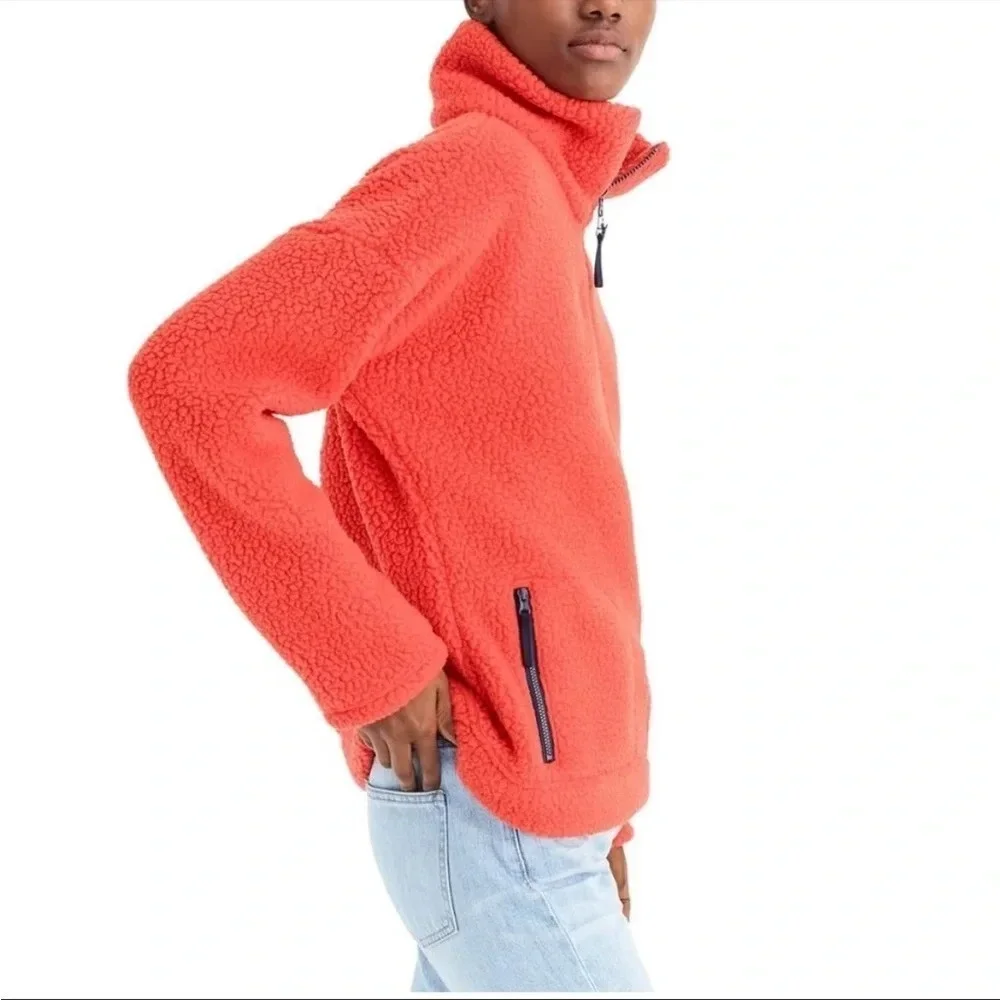 J. Crew Polartec® fleece half-zip pullover jacket XXS